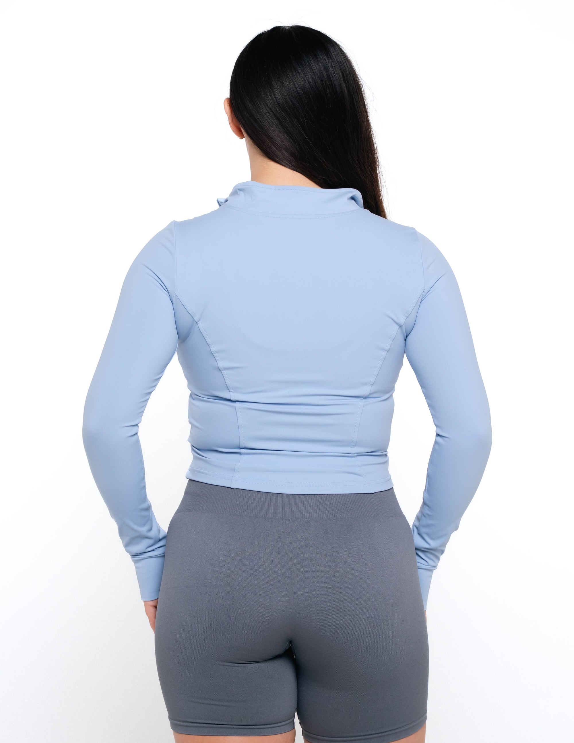 SCULPTING JACKET - ICE BLUE