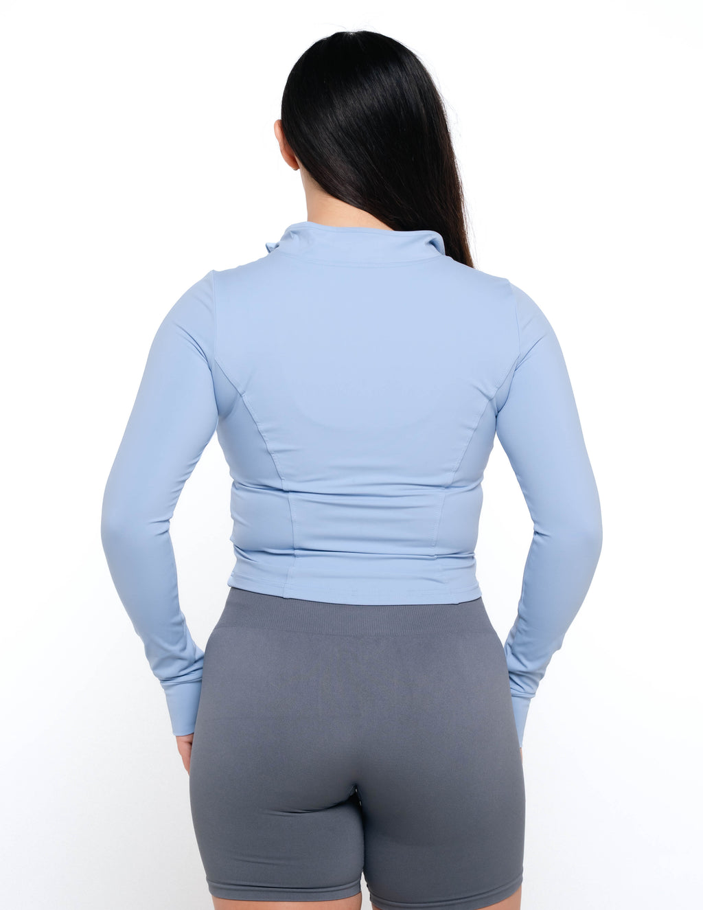 SCULPTING JACKET - ICE BLUE