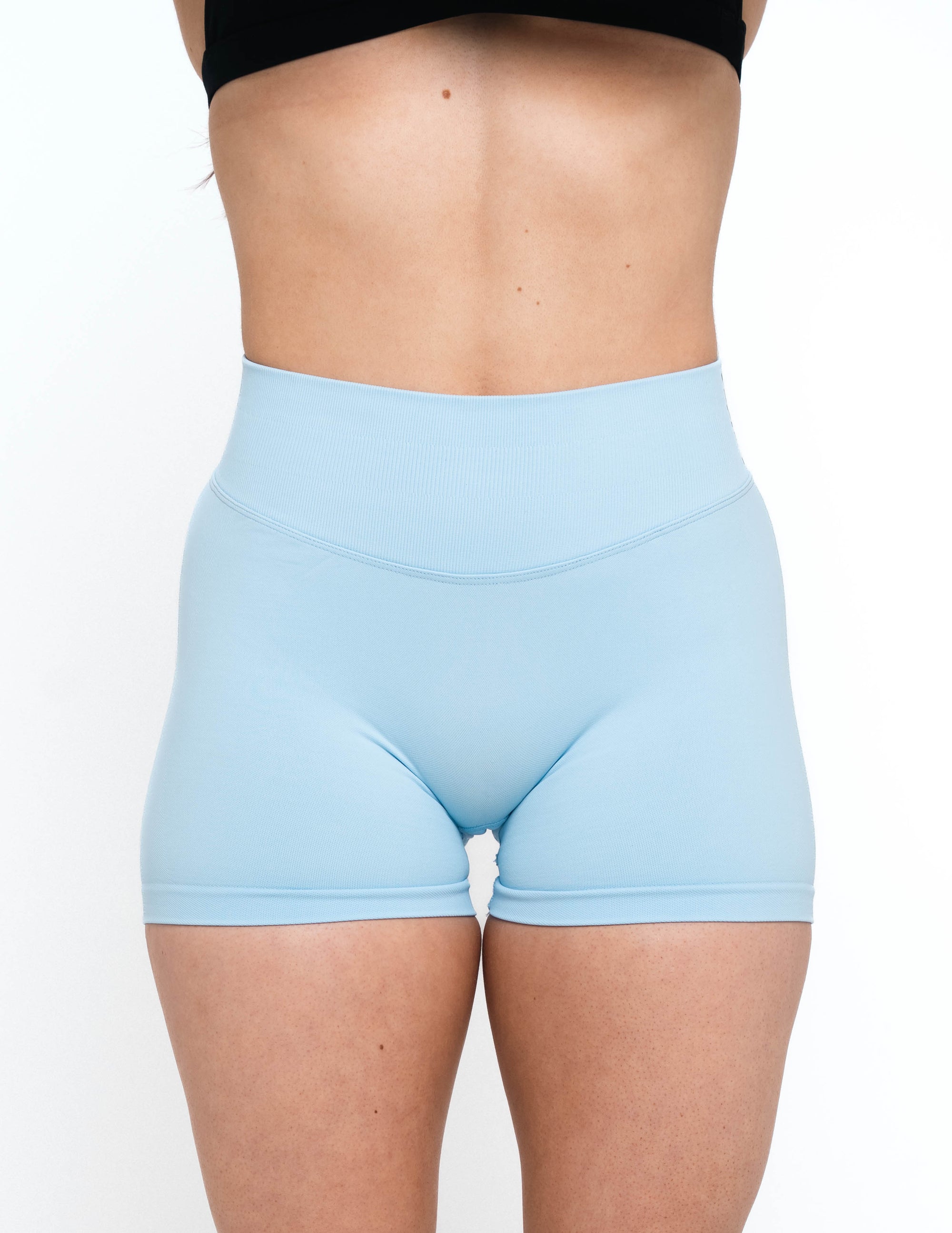 MINI SCRUNCH SHORT - ICE BLUE